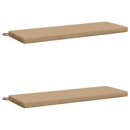 2-delige Bankkussens SOEST 2 st 100% Polyester Zand