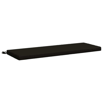 Bankkussen SOEST 100% Polyester Zwart 120 x 40 x 5 cm