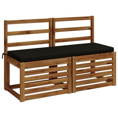 Bankkussen SOEST 100% Polyester Zwart 120 x 40 x 5 cm