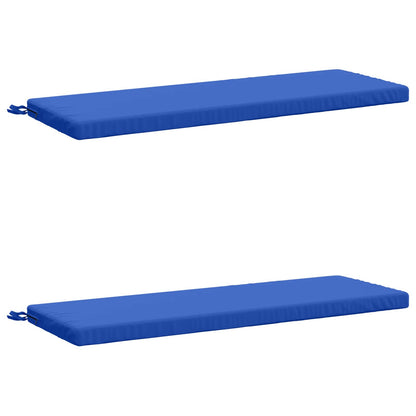 2-delige Bankkussens SOEST 2 st 100% Polyester Koninklijk Blauw