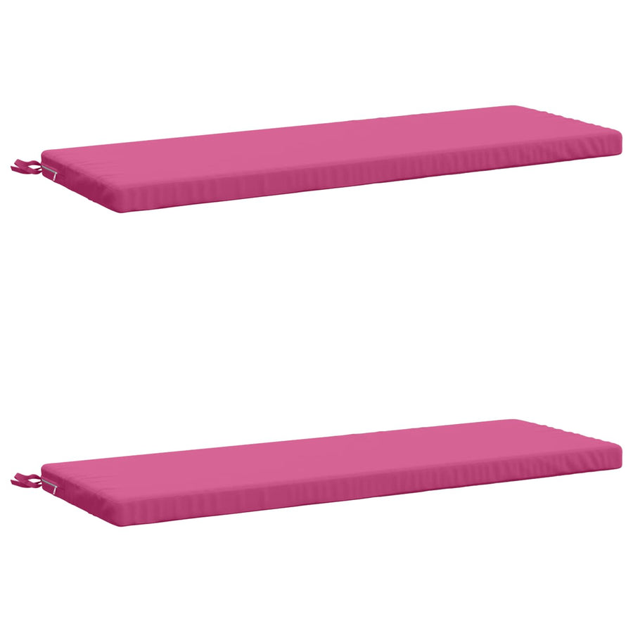 2-delige Bankkussens SOEST 2 st 100% Polyester Roze