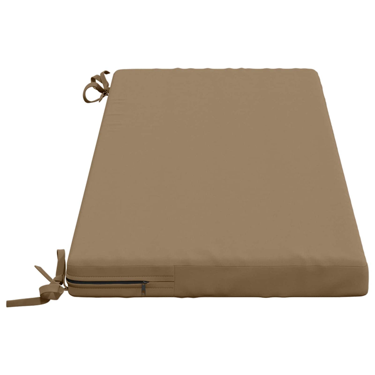 Bankkussen SOEST 100% Polyester Taupe 120 x 40 x 5 cm
