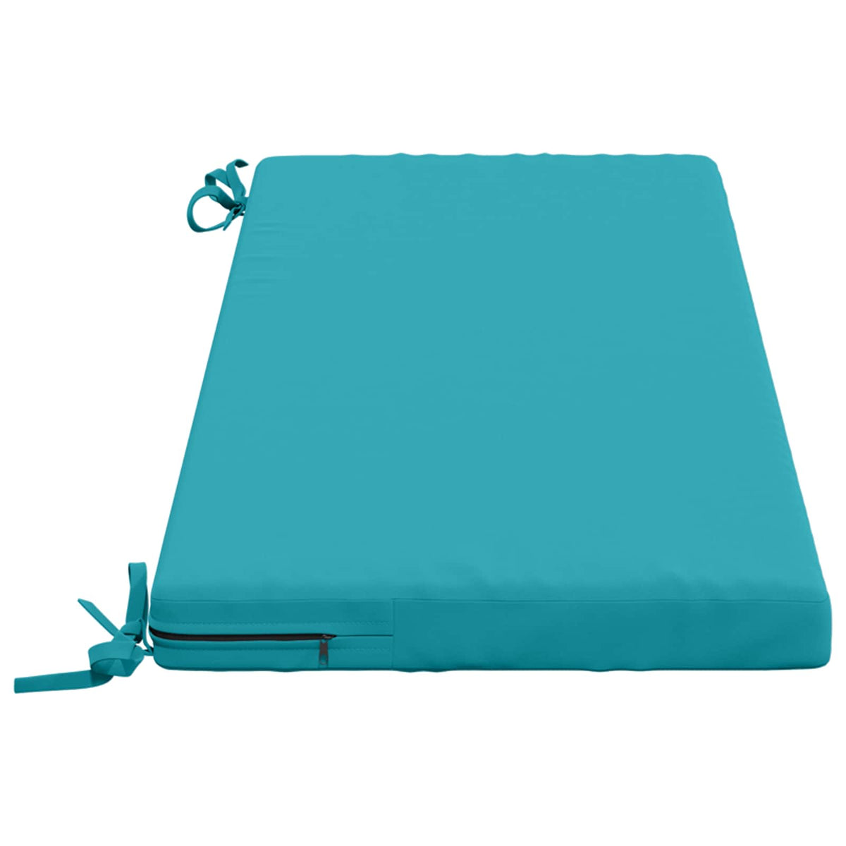 Bankkussen SOEST 100% Polyester Turquoise 120 x 40 x 5 cm