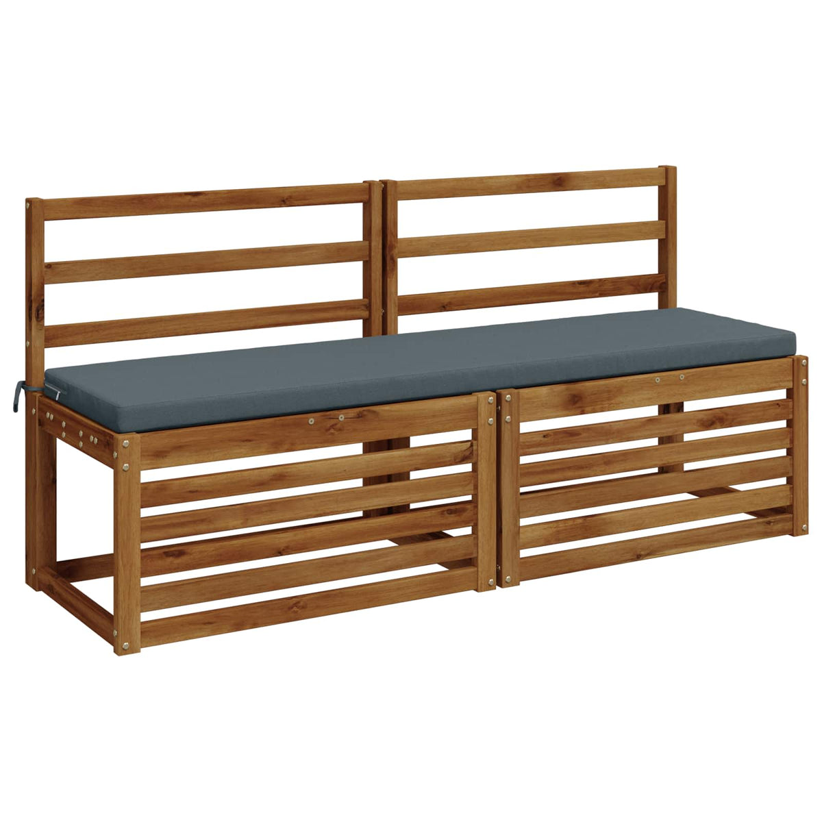 Bankkussen SOEST 100% Polyester Blauw 140 x 40 x 5 cm