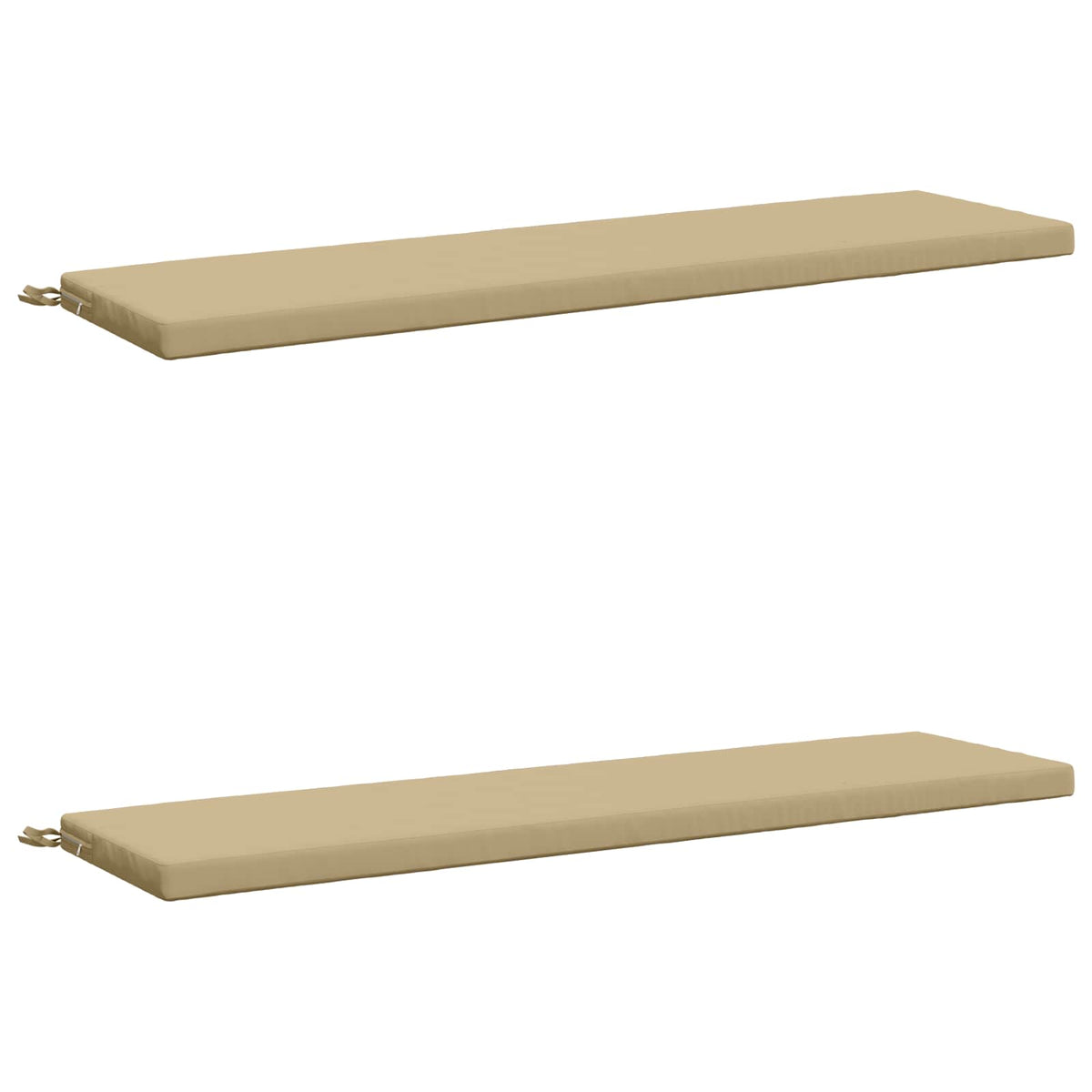 2-delige Bankkussens SOEST 2 st 100% Polyester Beige