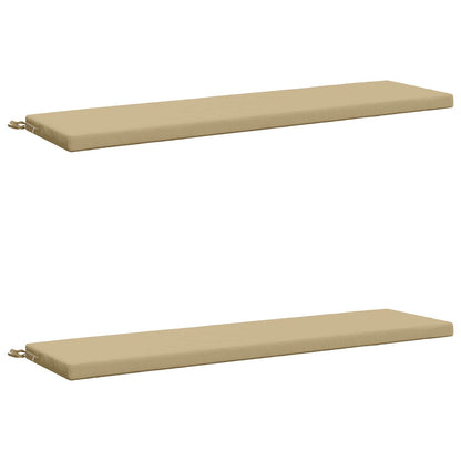 2-delige Bankkussens SOEST 2 st 100% Polyester Beige