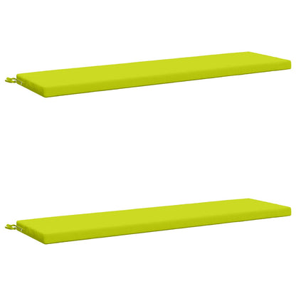 2-delige Bankkussens SOEST 2 st 100% Polyester Helder groen