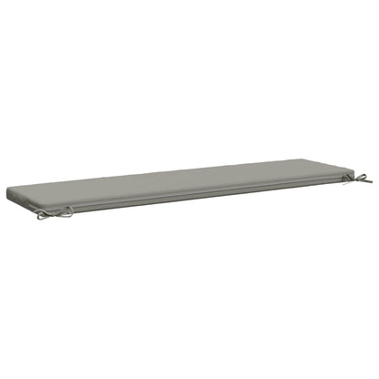 Bankkussen SOEST 100% Polyester Grijs 140 x 40 x 5 cm