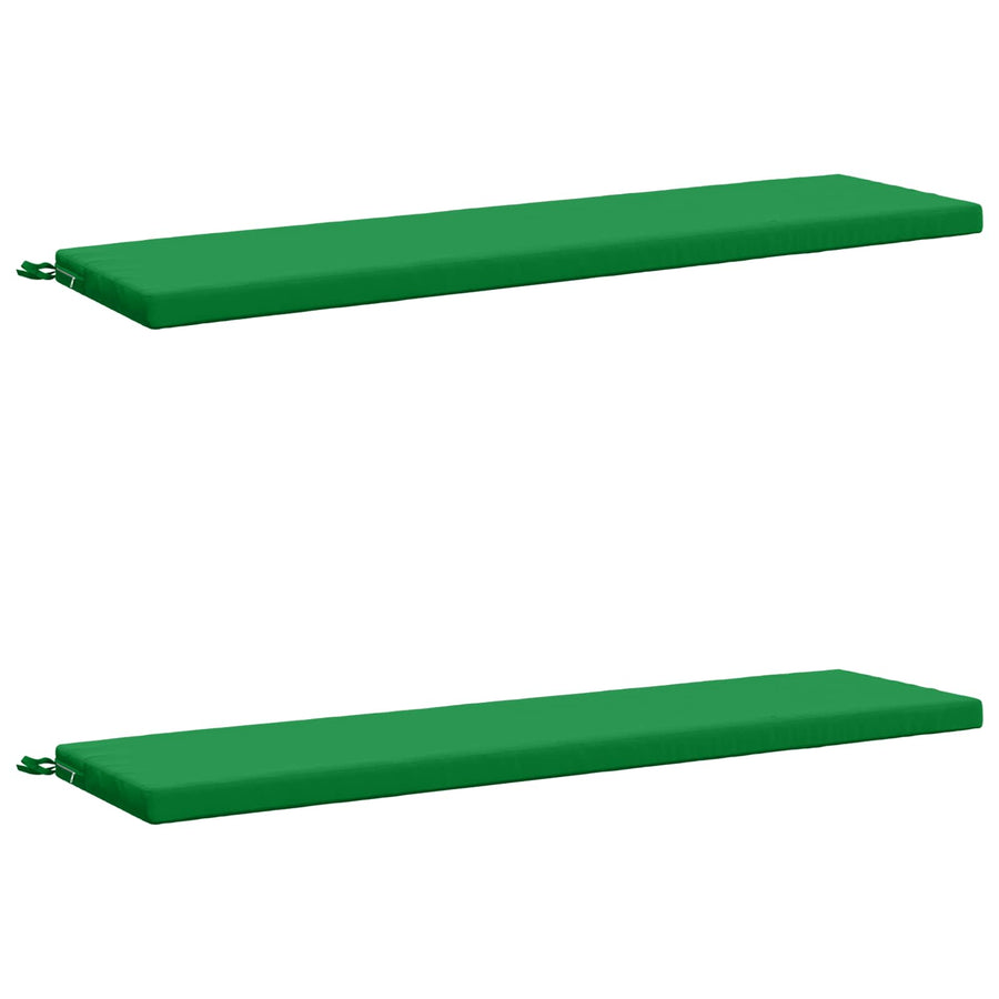 2-delige Bankkussens SOEST 2 st 100% Polyester Groen