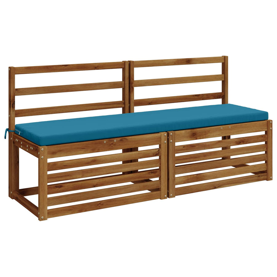 Bankkussen SOEST 100% Polyester Lichtblauw 140 x 40 x 5 cm