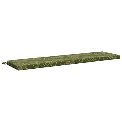 Bankkussen SOEST 100% Polyester Bladontwerp 140 x 40 x 5 cm