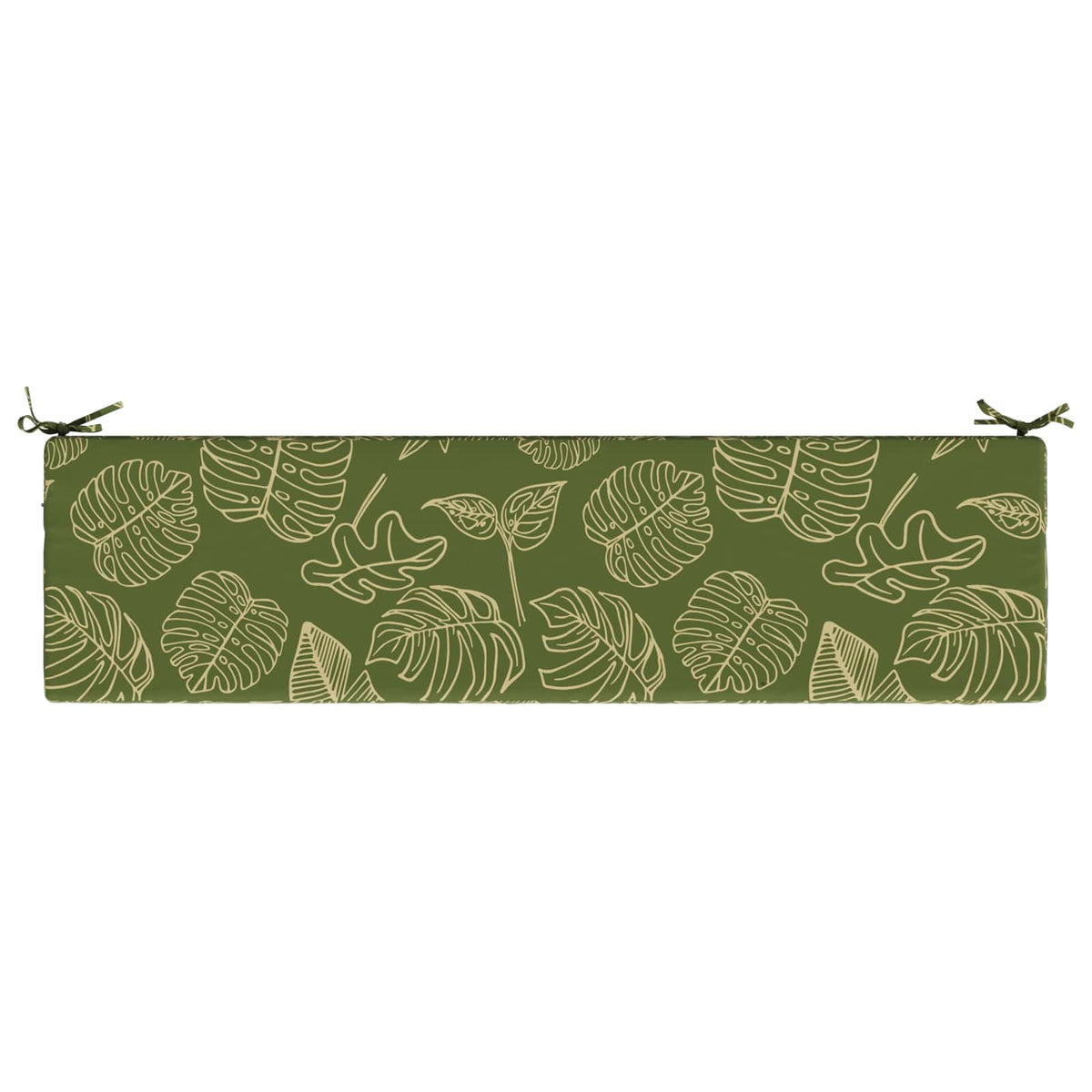Bankkussen SOEST 100% Polyester Bladontwerp 140 x 40 x 5 cm
