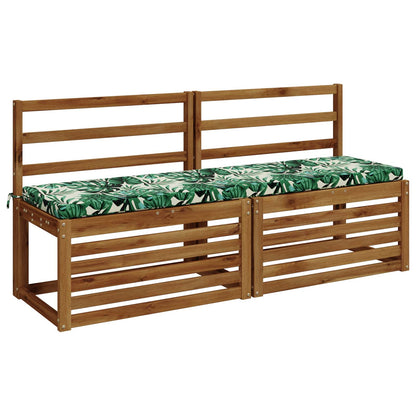 Bankkussen SOEST 100% Polyester Bladpatroon 140 x 40 x 5 cm