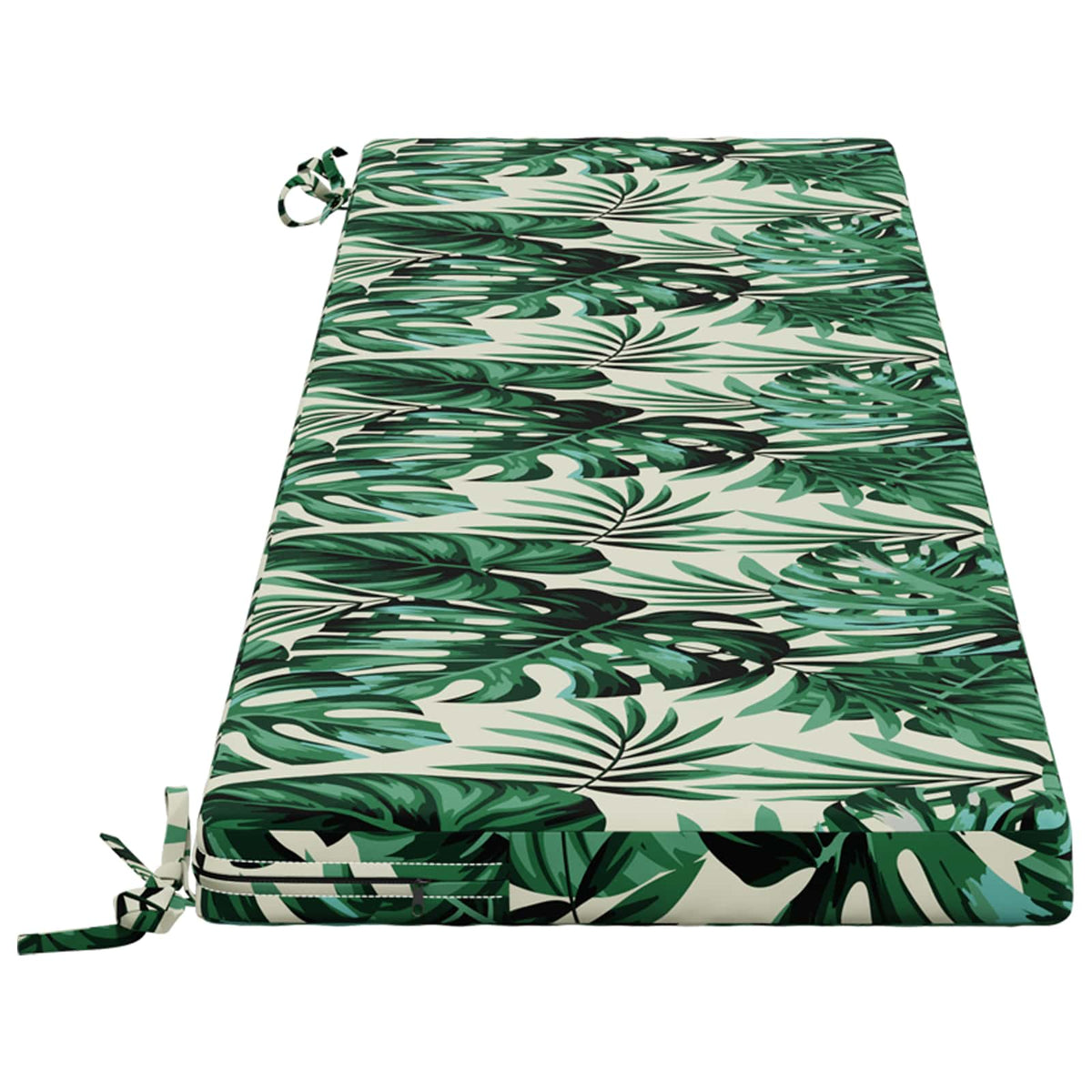 Bankkussen SOEST 100% Polyester Bladpatroon 140 x 40 x 5 cm