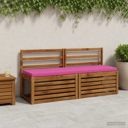 2-delige Bankkussens SOEST 2 st 100% Polyester Roze
