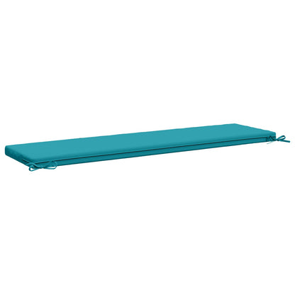 Bankkussen SOEST 100% Polyester Turquoise 140 x 40 x 5 cm