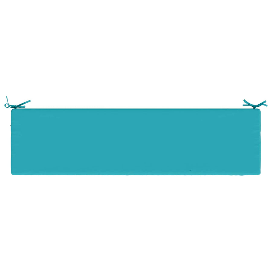 2-delige Bankkussens SOEST 2 st 100% Polyester Turquoise