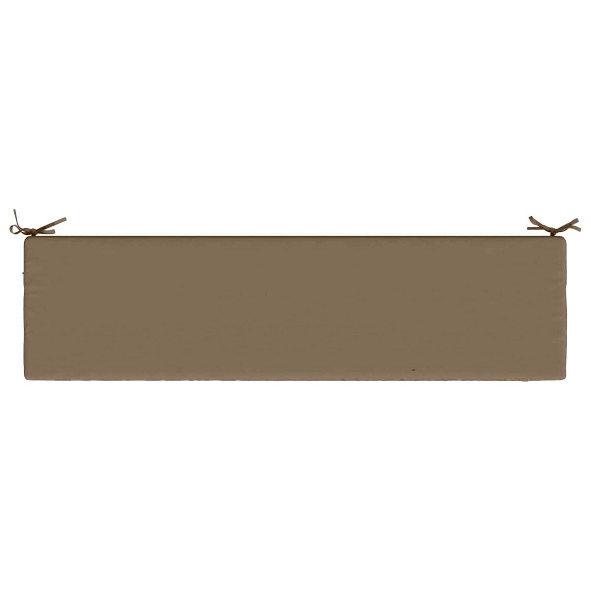 Bankkussen SOEST 100% Polyester Taupe 150 x 40 x 5 cm