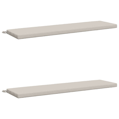 2-delige Bankkussens SOEST 2 st 100% Polyester Wit