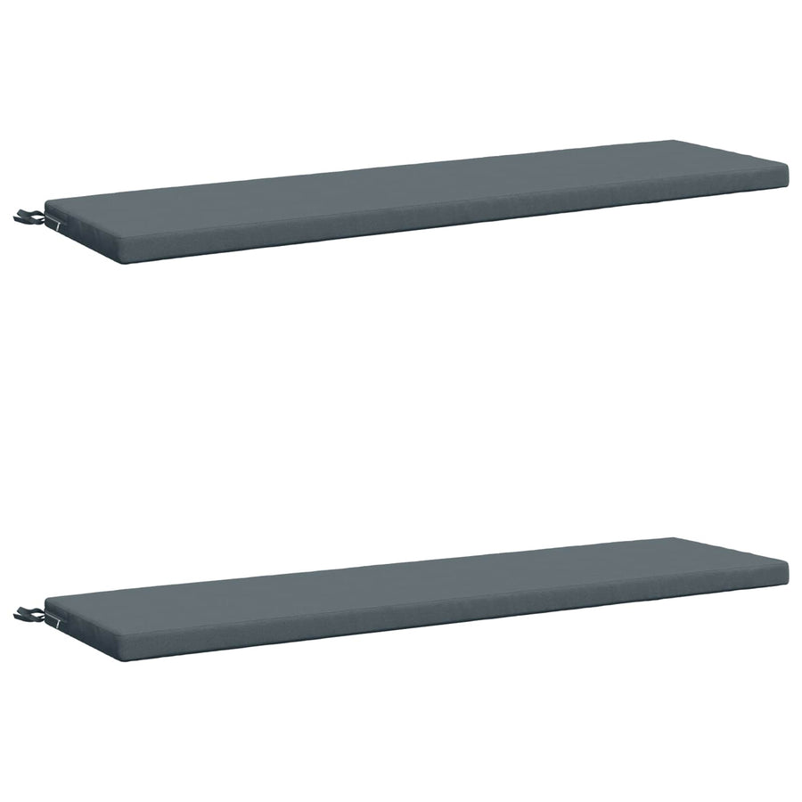 2-delige Bankkussens SOEST 2 st 100% Polyester Blauw