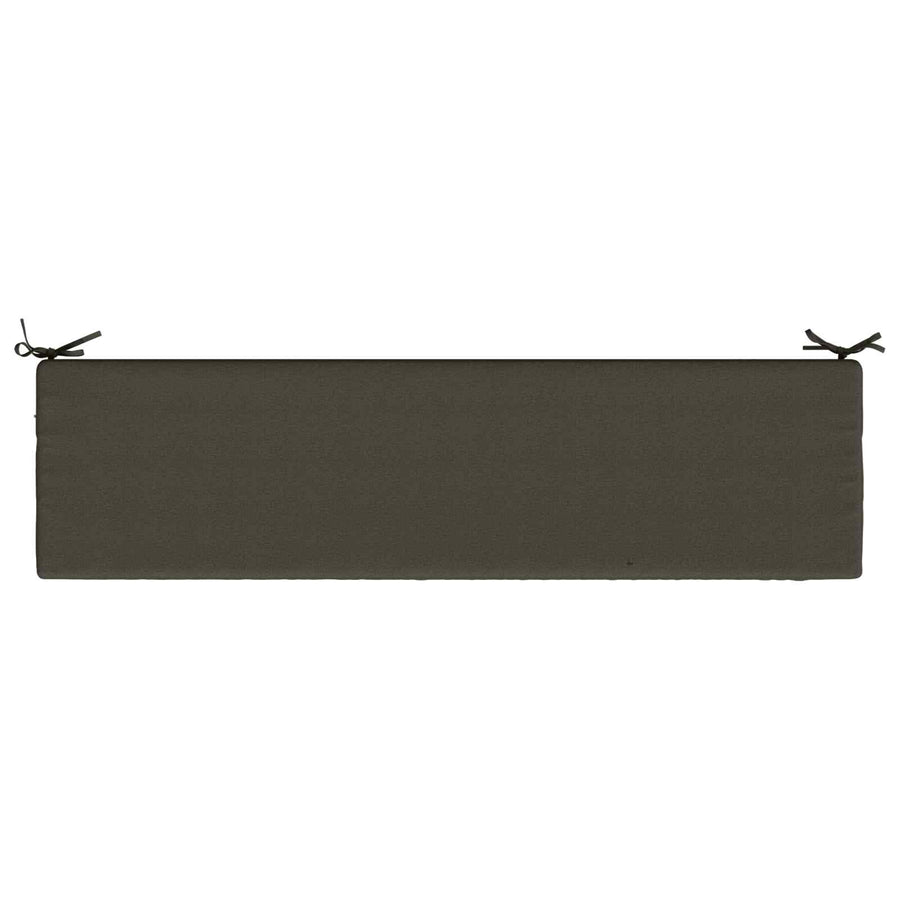 Bankkussen SOEST 100% Polyester Antraciet 150 x 40 x 5 cm