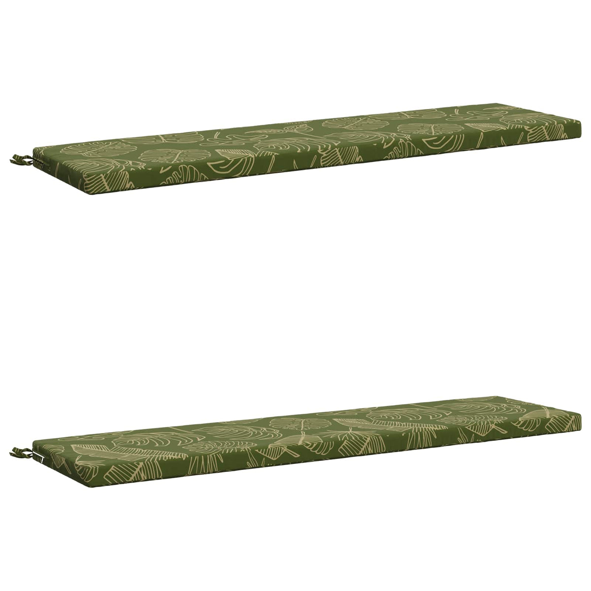 2-delige Bankkussens SOEST 2 st 100% Polyester Bladontwerp