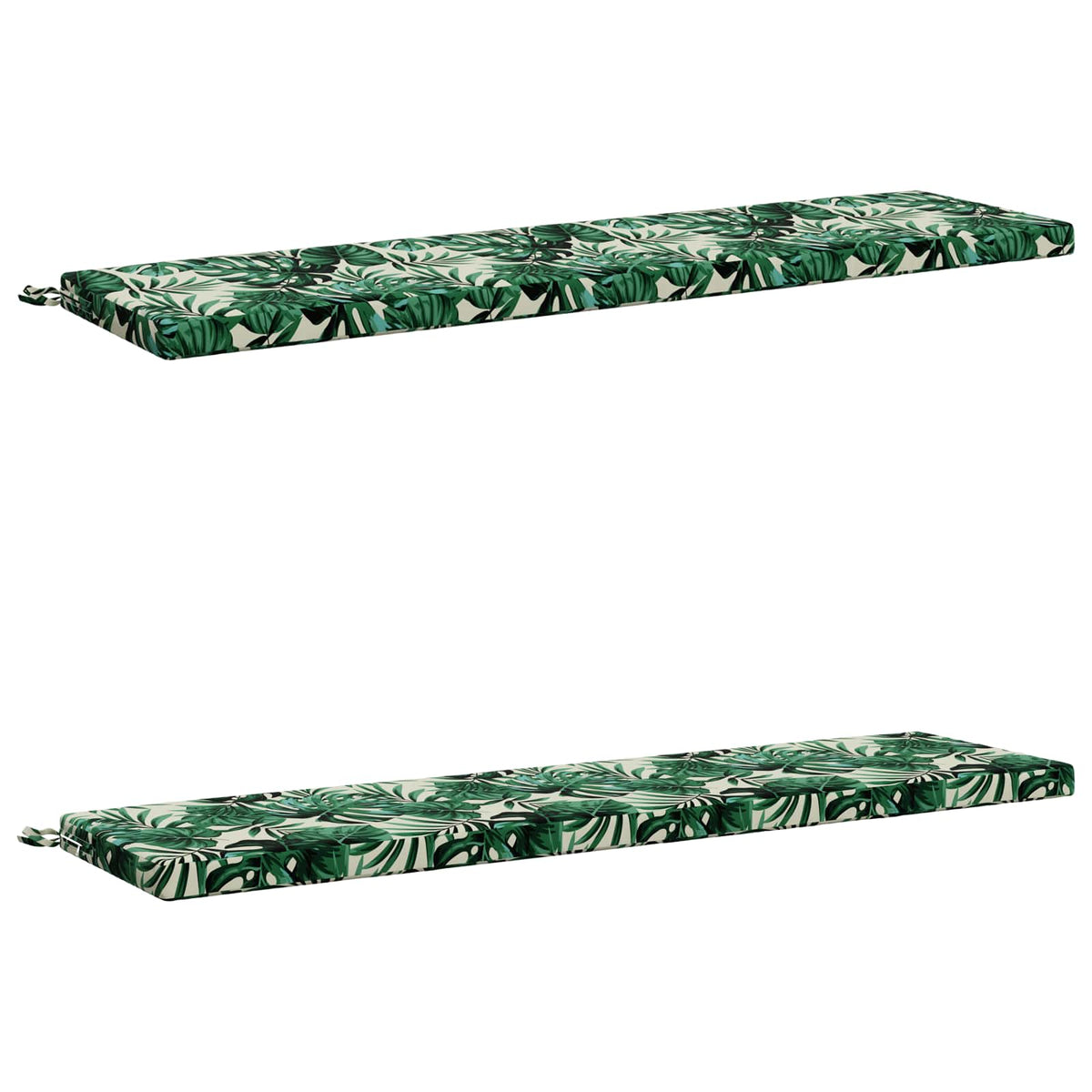2-delige Bankkussens SOEST 2 st 100% Polyester Bladpatroon