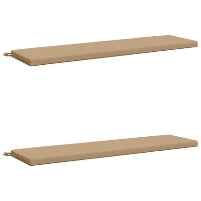 2-delige Bankkussens SOEST 2 st 100% Polyester Zand