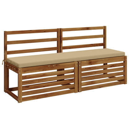 2-delige Bankkussens SOEST 2 st 100% Polyester Beige