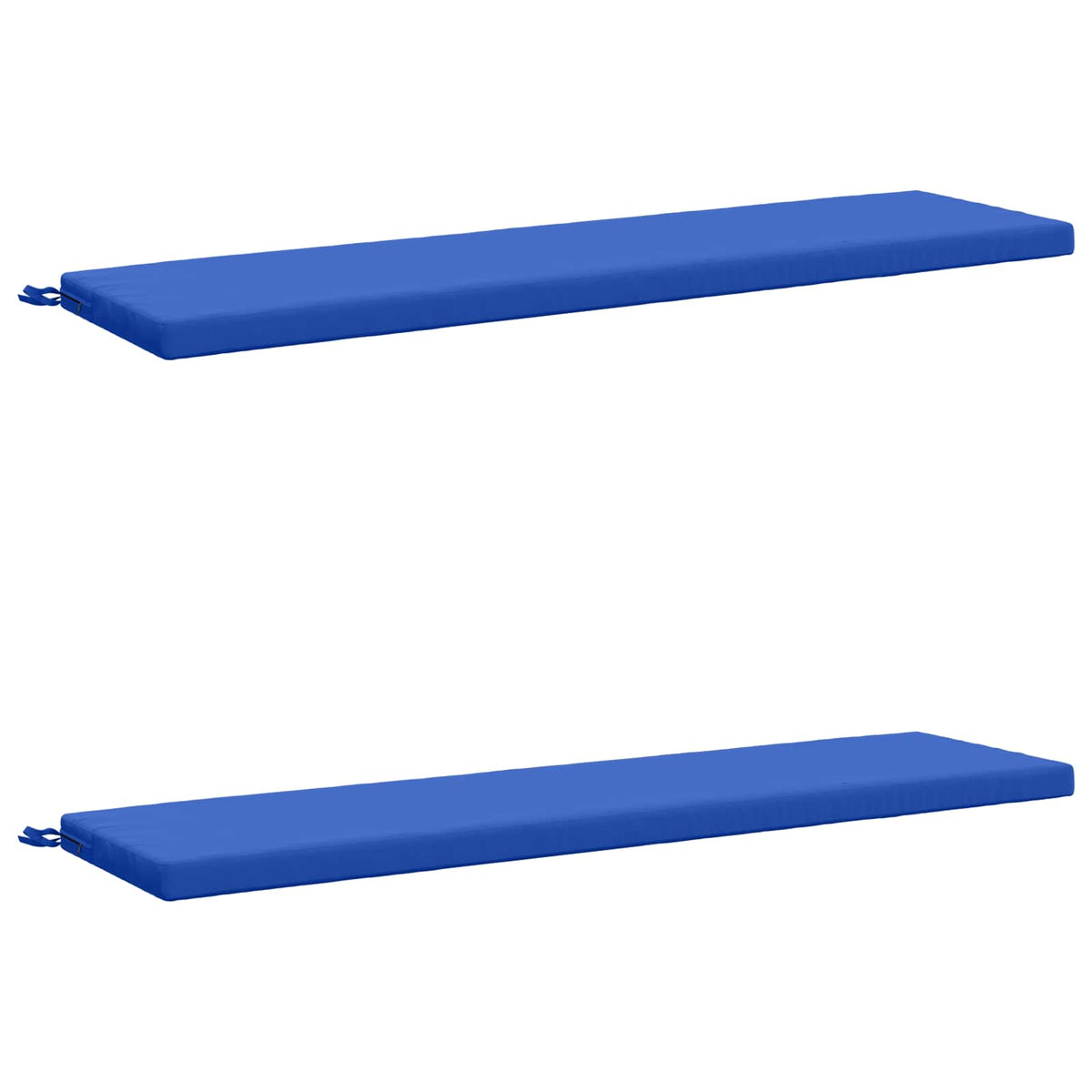 2-delige Bankkussens SOEST 2 st 100% Polyester Koninklijk Blauw