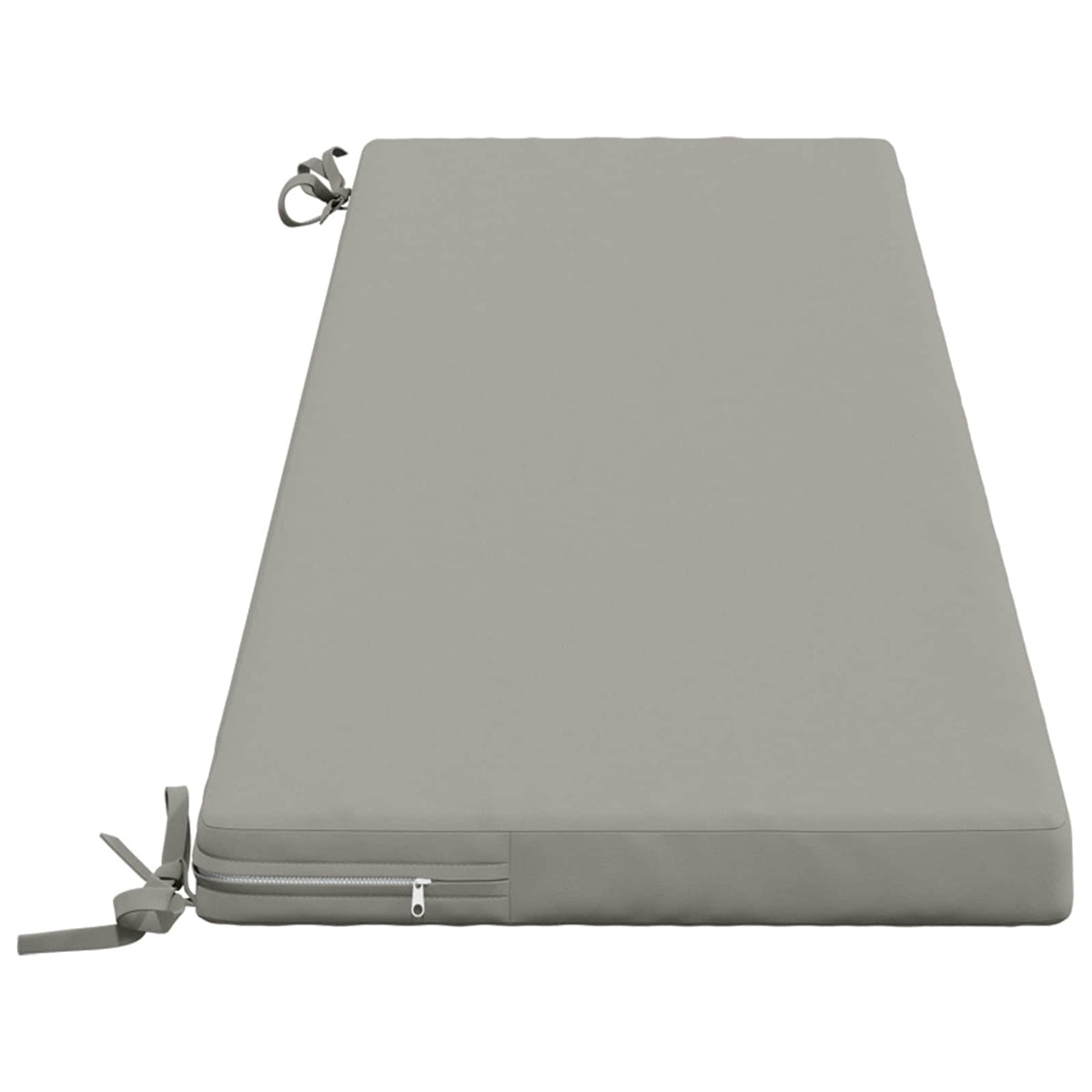 Bankkussen SOEST 100% Polyester Grijs 160 x 40 x 5 cm