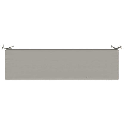 Bankkussen SOEST 100% Polyester Grijs 160 x 40 x 5 cm