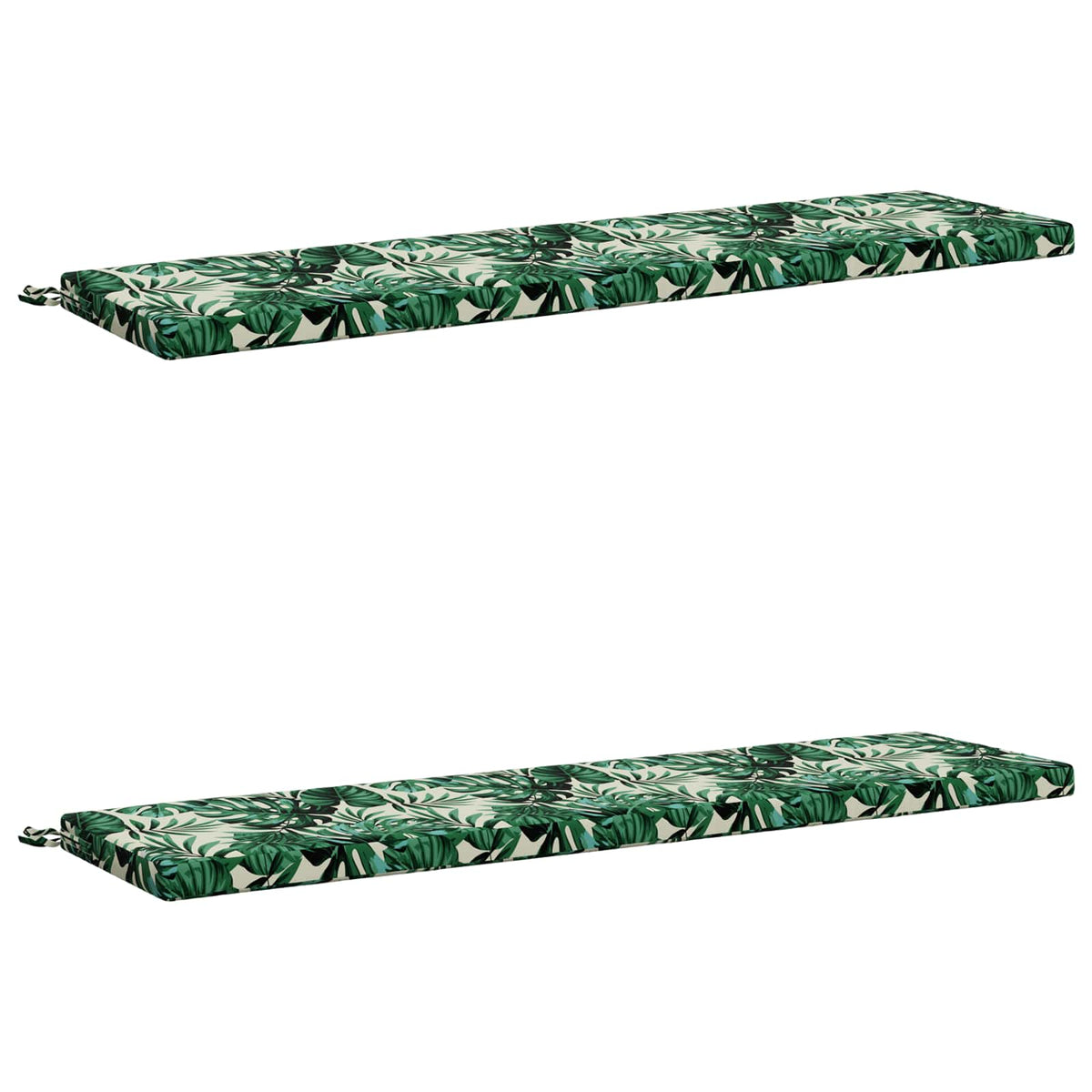 2-delige Bankkussens SOEST 2 st 100% Polyester Bladpatroon