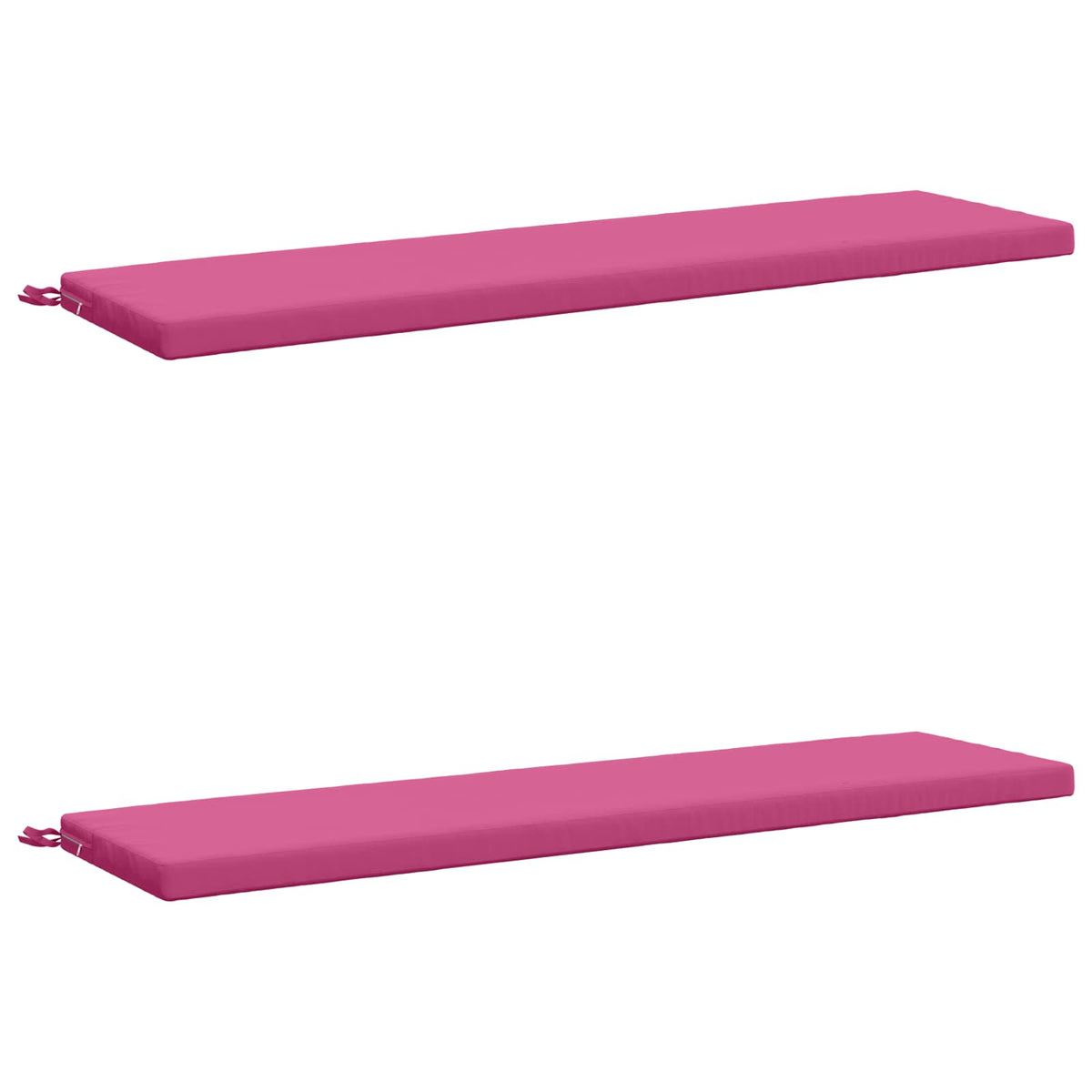 2-delige Bankkussens SOEST 2 st 100% Polyester Roze
