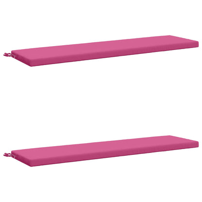 2-delige Bankkussens SOEST 2 st 100% Polyester Roze