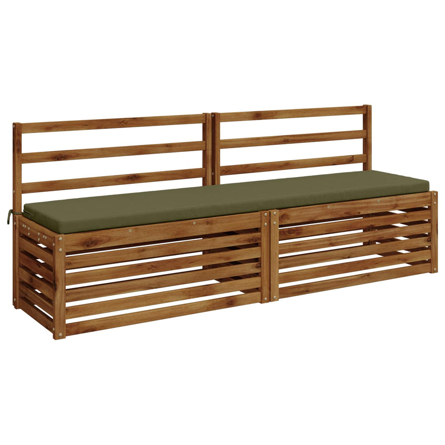 Bankkussen SOEST 100% Polyester Olijfgroen 170 x 40 x 5 cm