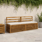 Bankkussen SOEST 170x40x5 cm wit polyester
