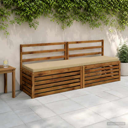 2-delige Bankkussens SOEST 2 st 100% Polyester Beige