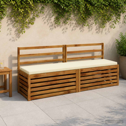 Bankkussen SOEST 100% Polyester Crèmekleurig 170 x 40 x 5 cm