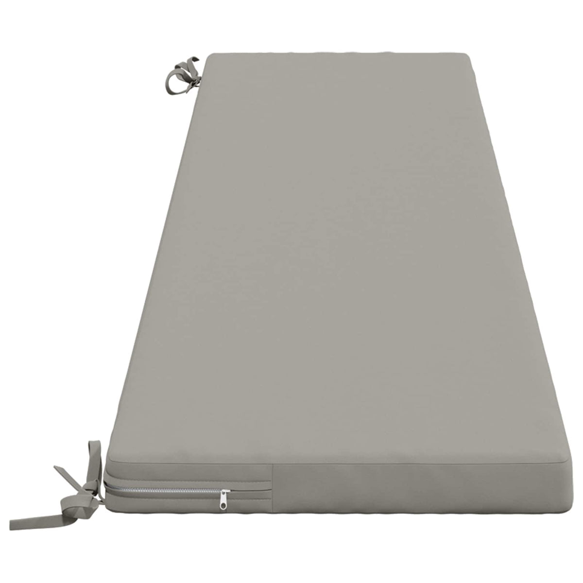 Bankkussen SOEST 100% Polyester Grijs 170 x 40 x 5 cm