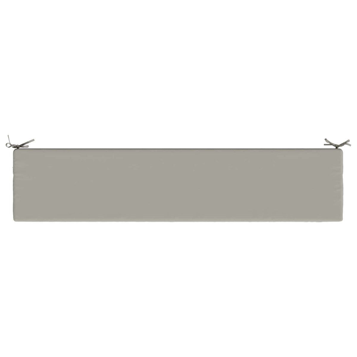 Bankkussen SOEST 100% Polyester Grijs 170 x 40 x 5 cm