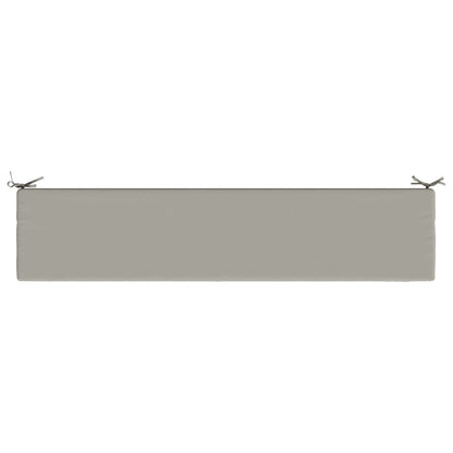 Bankkussen SOEST 100% Polyester Grijs 170 x 40 x 5 cm