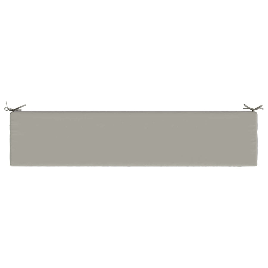 Bankkussen SOEST 100% Polyester Grijs 170 x 40 x 5 cm