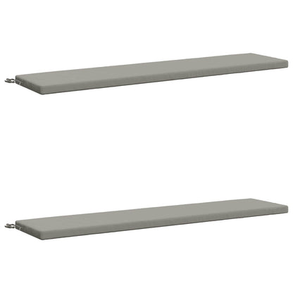 2-delige Bankkussens SOEST 2 st 100% Polyester Grijs
