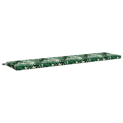 Bankkussen SOEST 100% Polyester Bladpatroon 170 x 40 x 5 cm