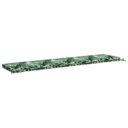 Bankkussen SOEST 100% Polyester Bladpatroon 170 x 40 x 5 cm