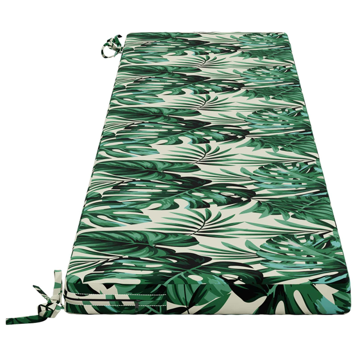 Bankkussen SOEST 100% Polyester Bladpatroon 170 x 40 x 5 cm
