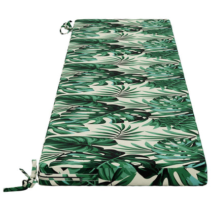 Bankkussen SOEST 100% Polyester Bladpatroon 170 x 40 x 5 cm