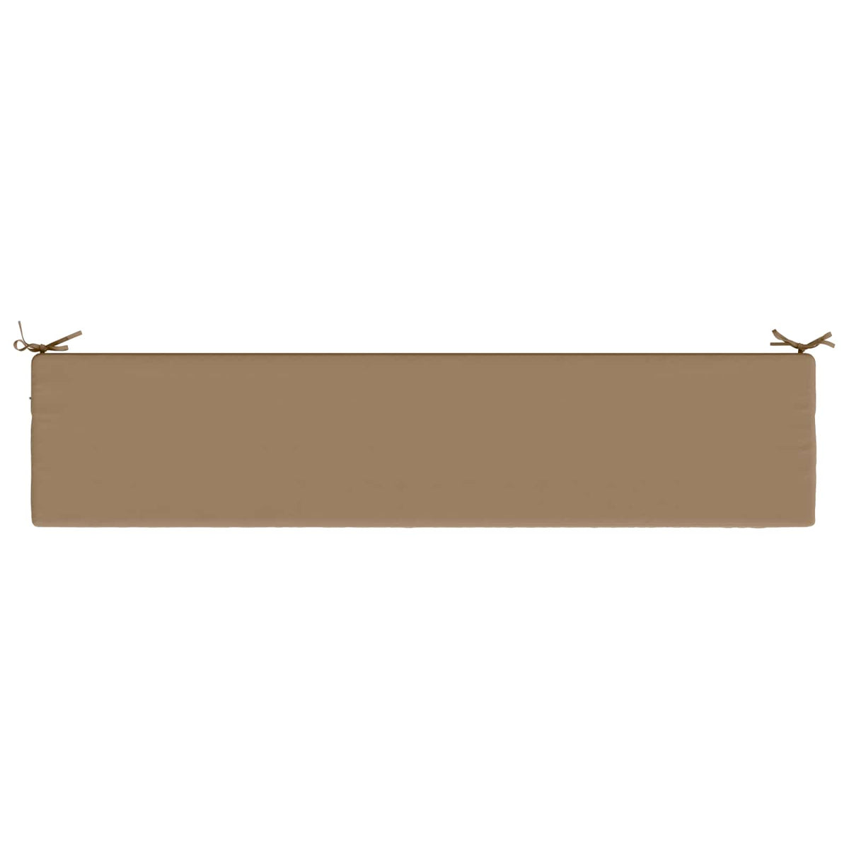 Bankkussen SOEST 100% Polyester Taupe 170 x 40 x 5 cm