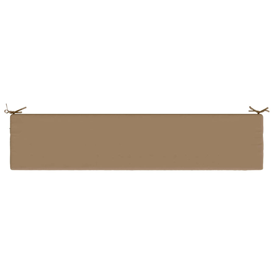 Bankkussen SOEST 100% Polyester Taupe 170 x 40 x 5 cm